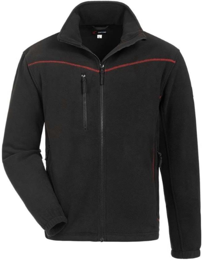 23311 Craftland 23311 SKUA Fleece-Jacke schwarz