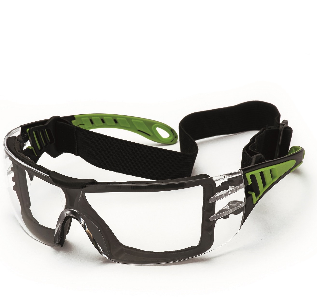 Bügelbrille Modell 585 farblos PC 2 mm kratzfest antibeschlag