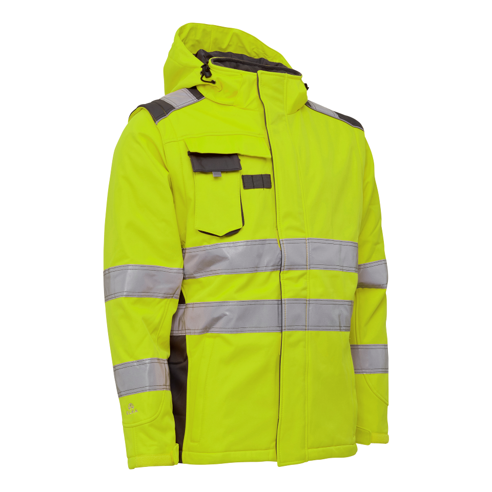 ELKA Rainwear 116514R Visible Xtreme softshell winter jacket