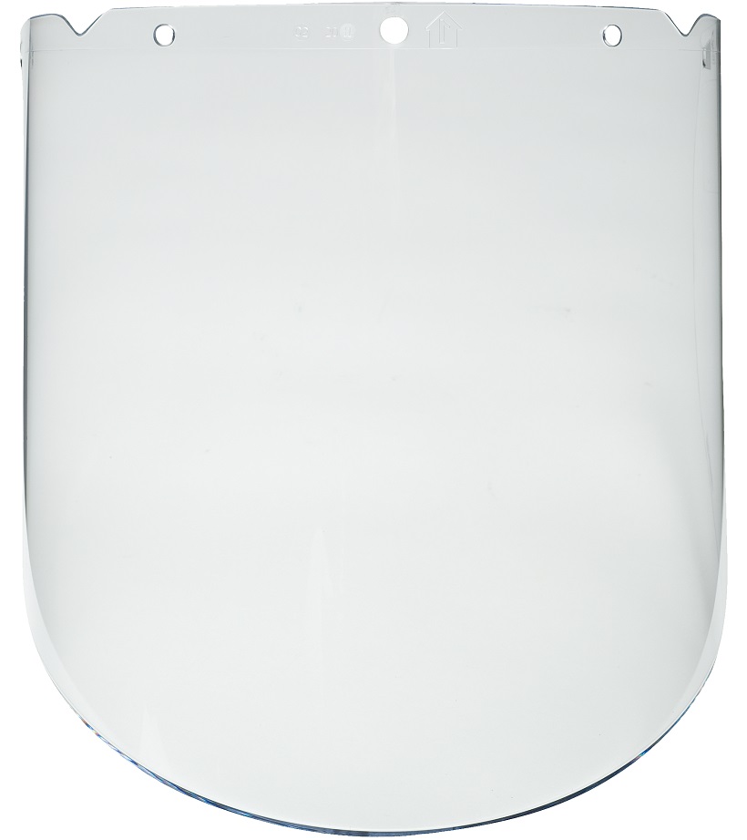 V-Gard_Visor_Propionate_molded_235mm_10115851 MSA Auer 10115851 Injection moulded sight Propionat 2,5 mm, clear, 235 mm