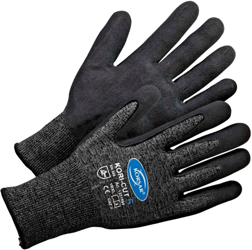 100_42757 Corsair Kori-Cut 5 Flex nitrile foam cut protection gloves Level C