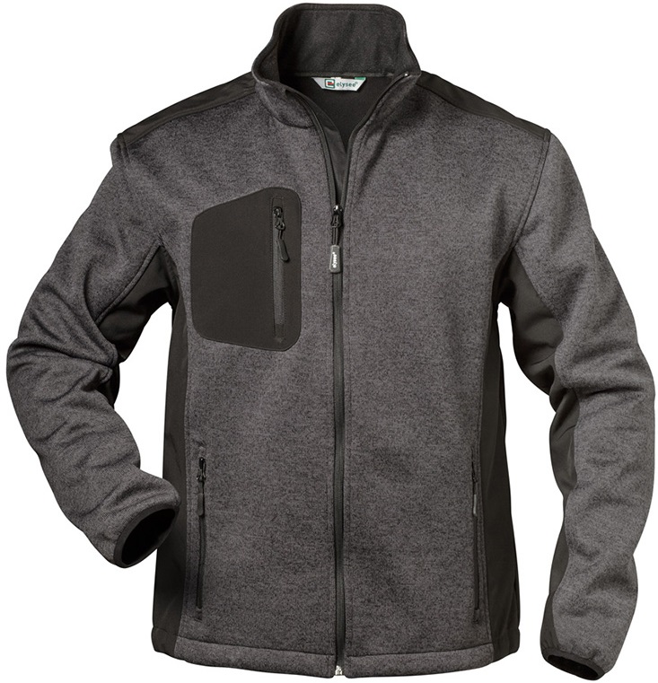 elysee 23370 INNSBRUCK Fleece jacket dark grey/black