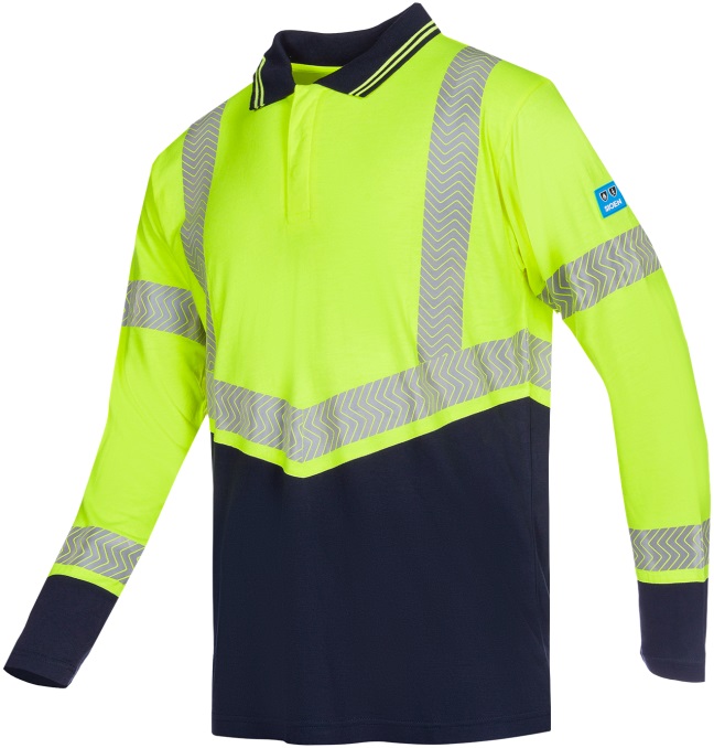 *SALE* Sioen Arran 540AA2MPI Multinorm Warnschutz-UV-Poloshirt (A)