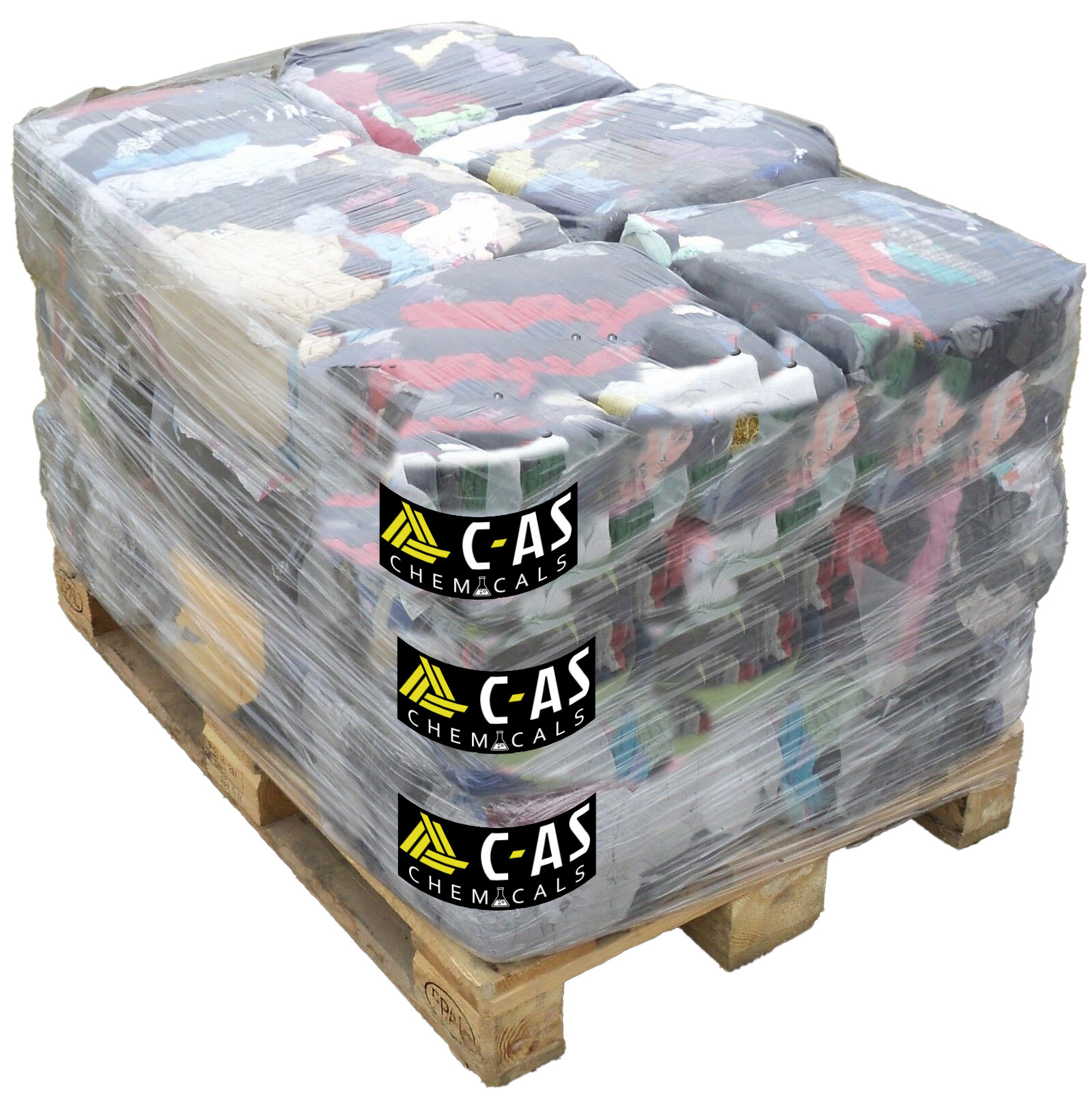 halbe-Palette-buntGao6jySj3QpXN Colorful tricot rags half pallet - 15 pressed bales a 10 kg