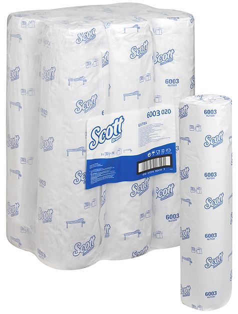 Kimberly Clark Scott Extra 6003 medical rolls 2-ply