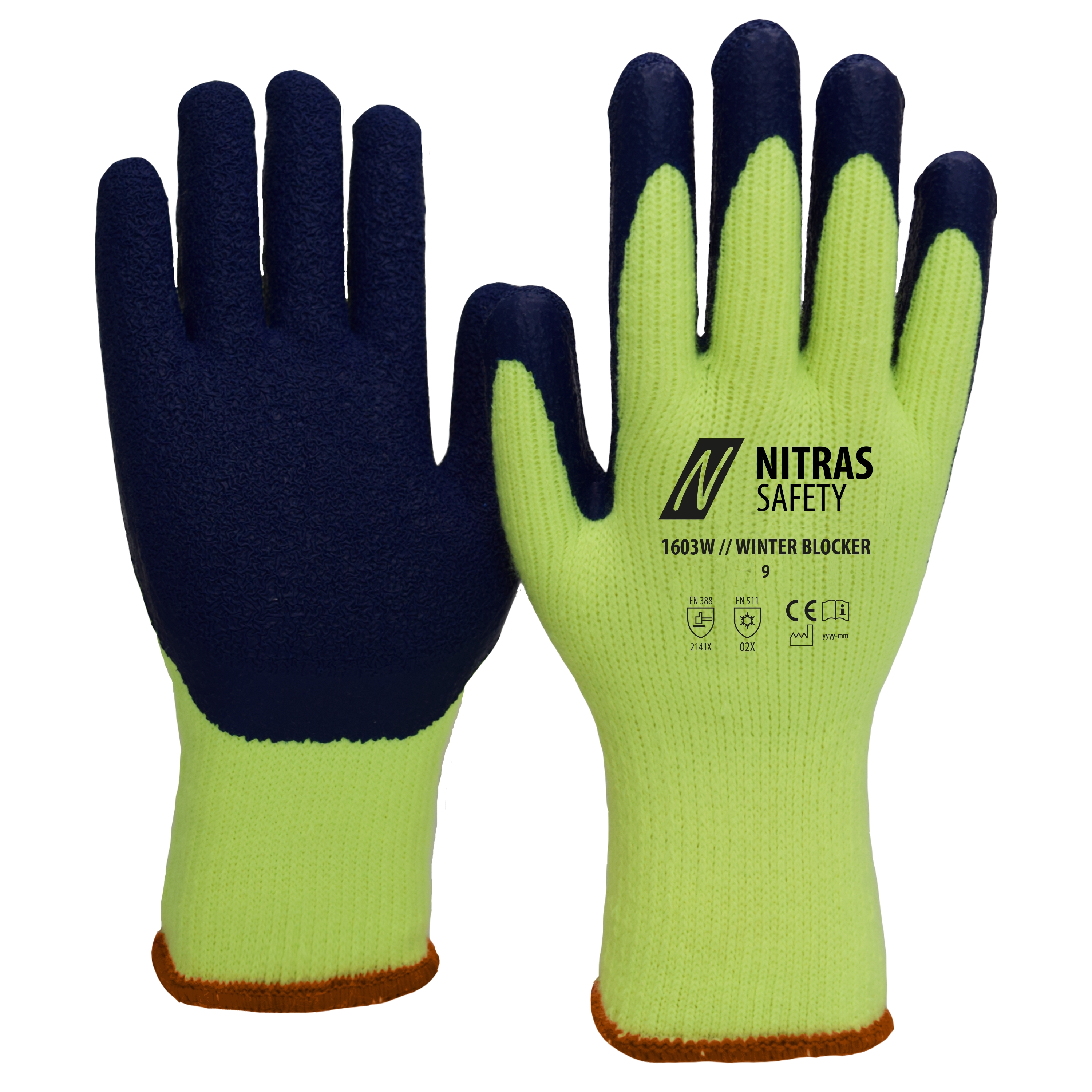 Nitras 1603W Winter Blocker Latex-Schutzhandschuhe