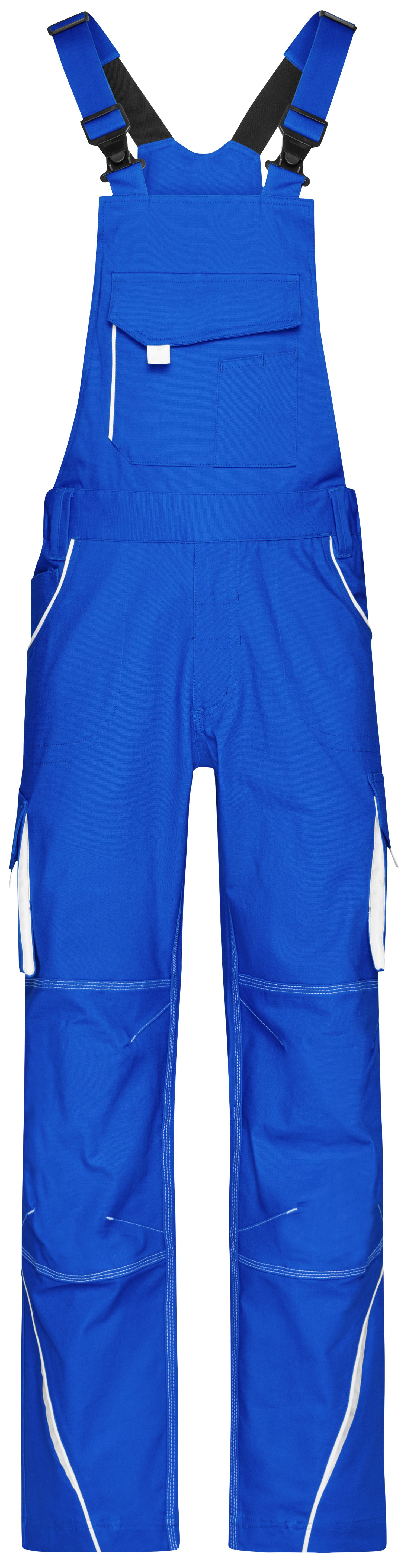 James &amp; Nicholson JN848 Workwear Dungarees in 8 Colours