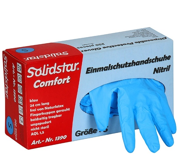 rl-1390-2 Solidstar 1390 Nitrile disposable gloves