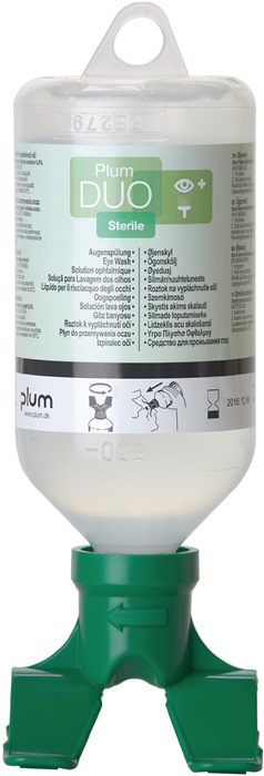 Plum 4861 Eye wash DUO (0,9 % sodium chloride solution) 500 ml