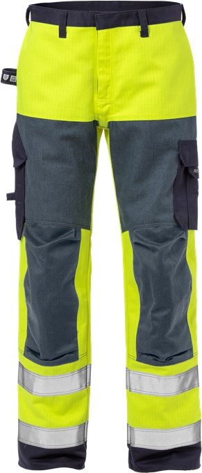 18e811a8db41b2a7b3d621427e272002 Fristads 125940 Flame High Vis Trousers 2585 FLAM
