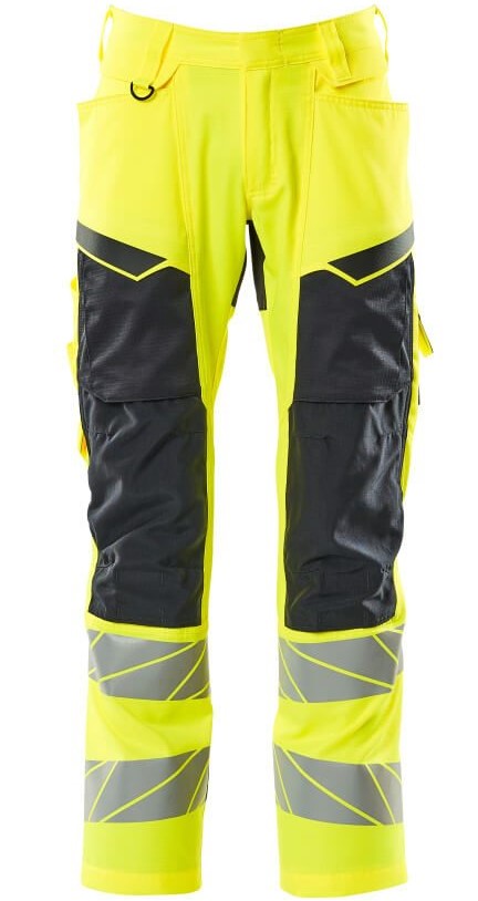 19579-236-17010_P01_1000pxWeb Mascot ACCELERATE SAFE 19579-236 High-visibility trousers with knee pockets