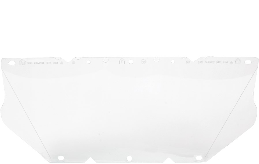 MSA Auer 10115837 Leaf sight PC 1 mm, clear, 203 mm