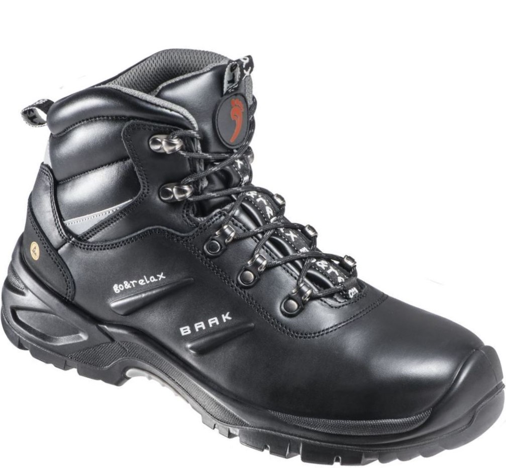 7316-XW Baak 7316-XW Harrison lace-up boot S3 SRC ESD width 13 black