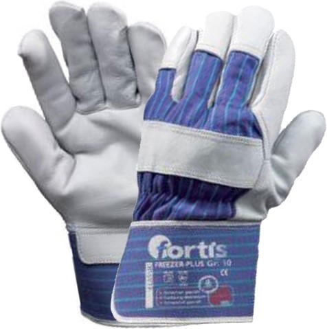 Fortis Classic Freezer Plus Winter Gloves blue-white