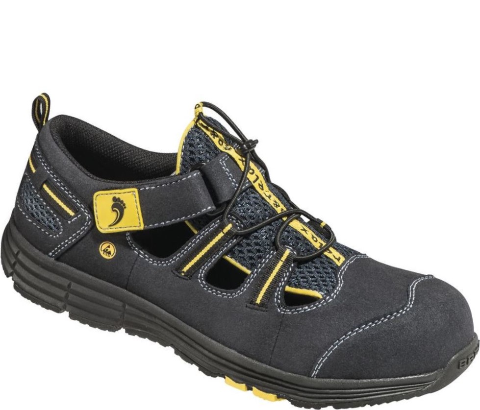 72112BrpNU70bF117w Baak 72112 Rene2 Sandals S1P SRC ESD blue-yellow