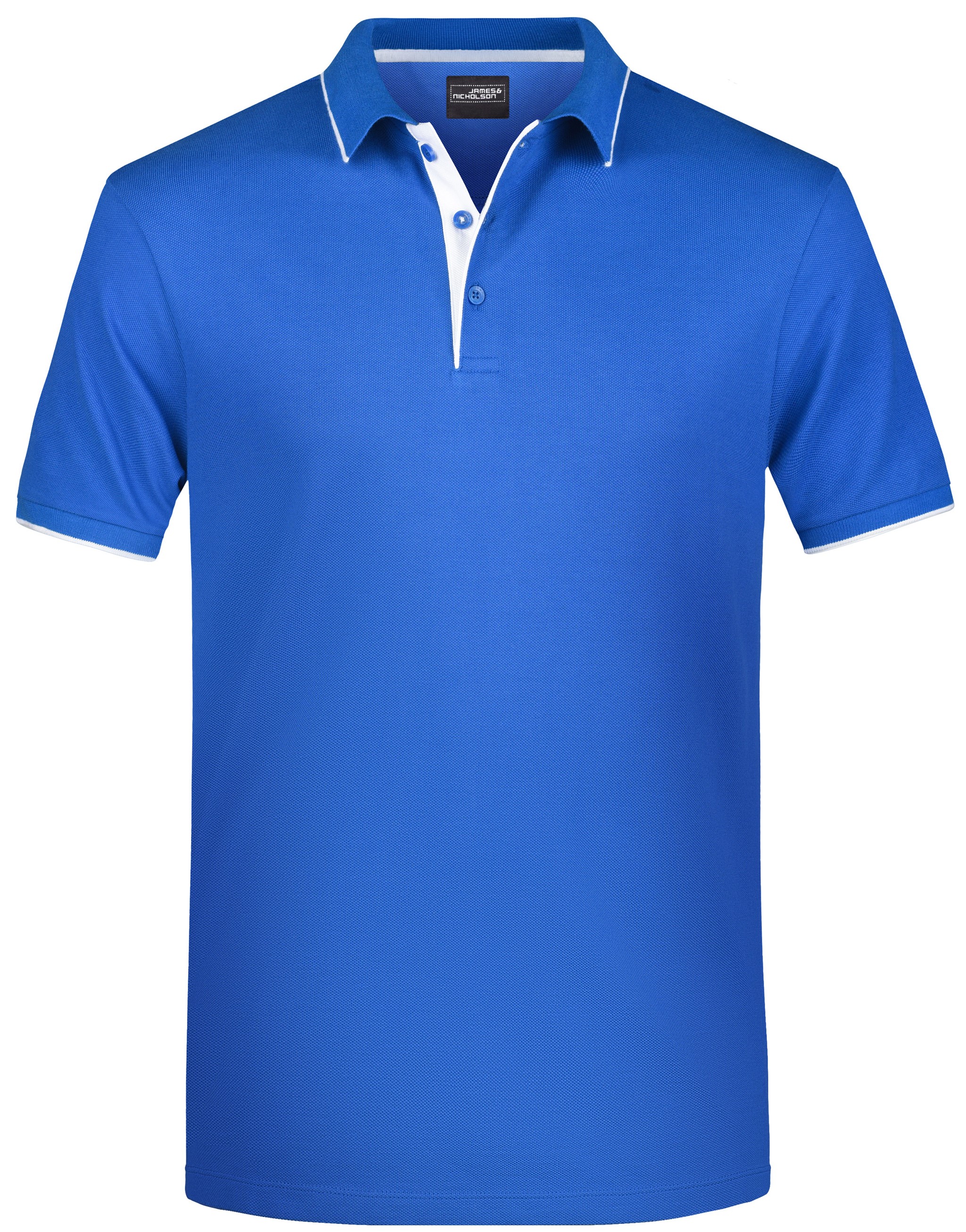 James & Nicholson JN728 Herren Polo Stripe in 10 Farben