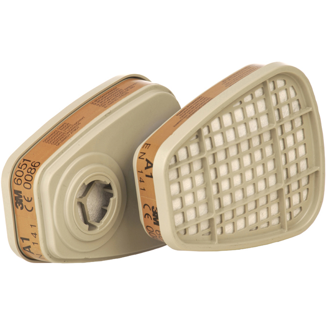 boe-6051 3M Bayonet filter 6051 A1 organic gases and vapours