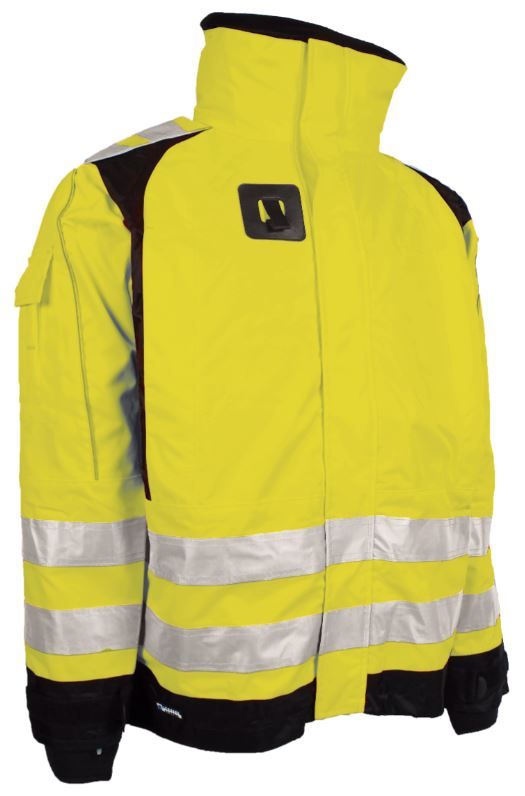 88899-2 Lyngsøe 99988 atmungsaktive Warnschutz-Regenjacke