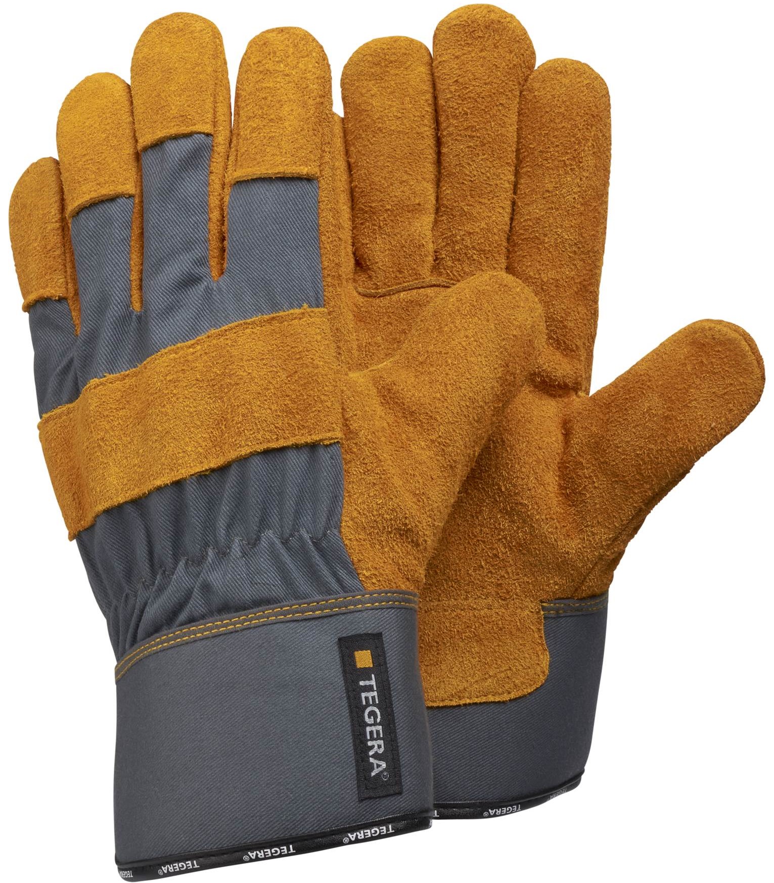 ejendals Tegera 35 cow split leather protective gloves