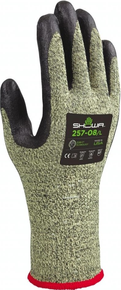SHOWA 257 Nitril-Schnittschutzhandschuhe Level F