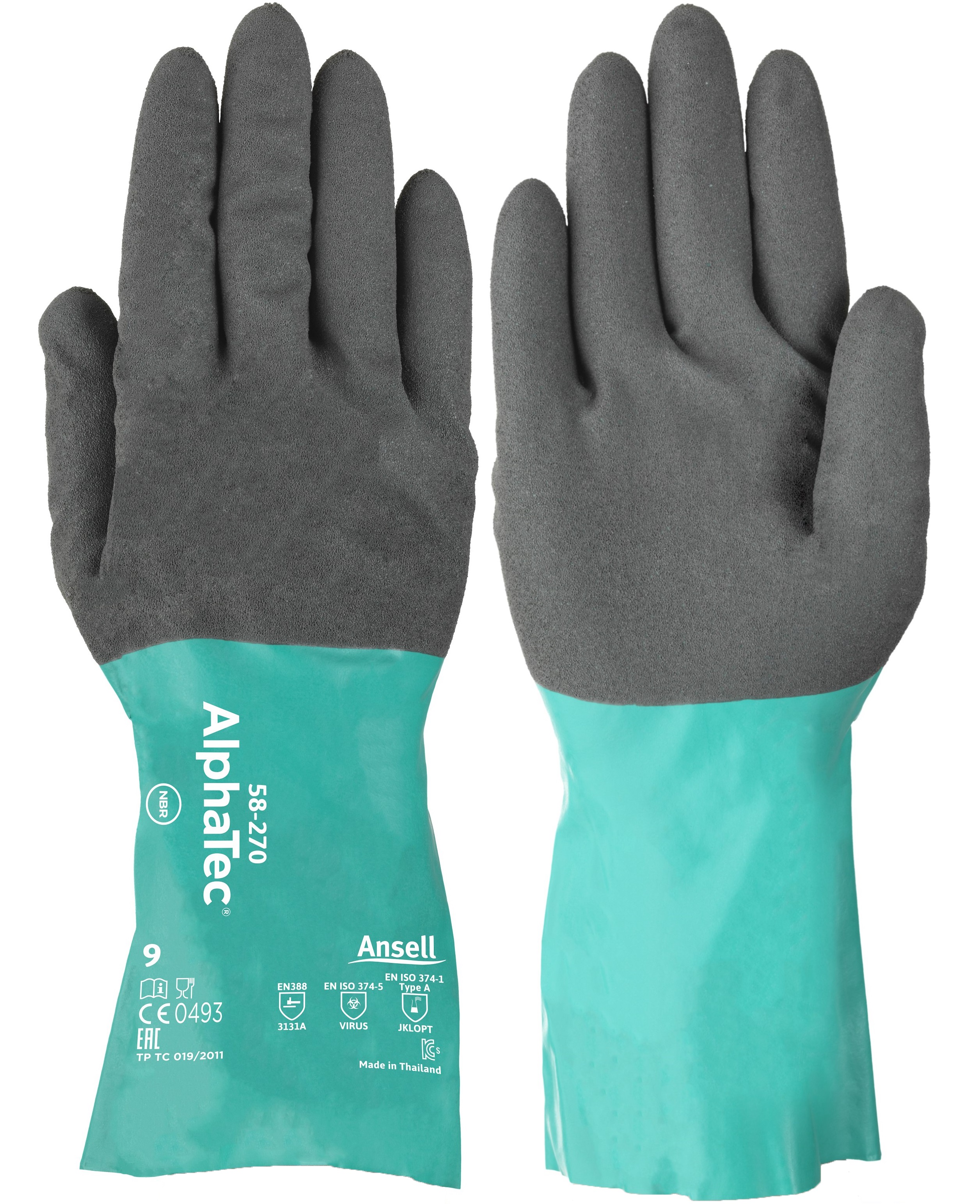 58-270o973lkramb3M5 Ansell AlphaTec 58-270 Chemical protective gloves