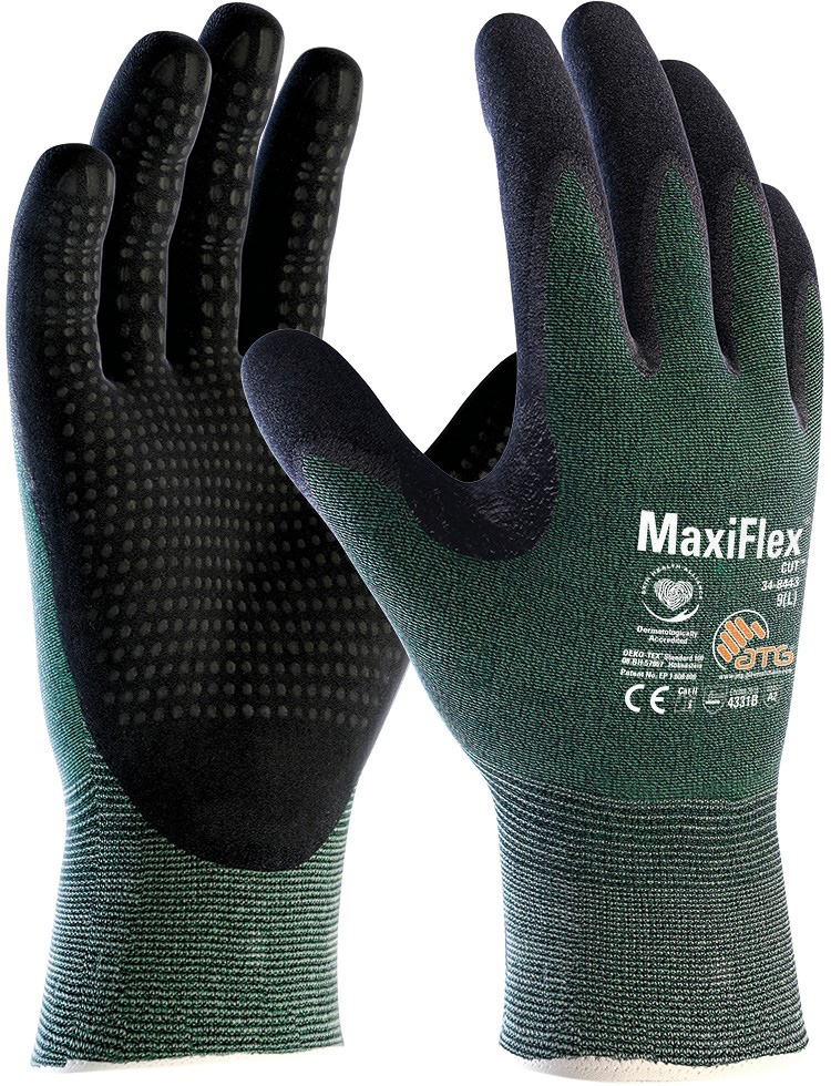atg-maxiflex-cut-34-8443  ATG MaxiFlex Cut 34-8443 Cut protection Level 3 with studs silicone-free