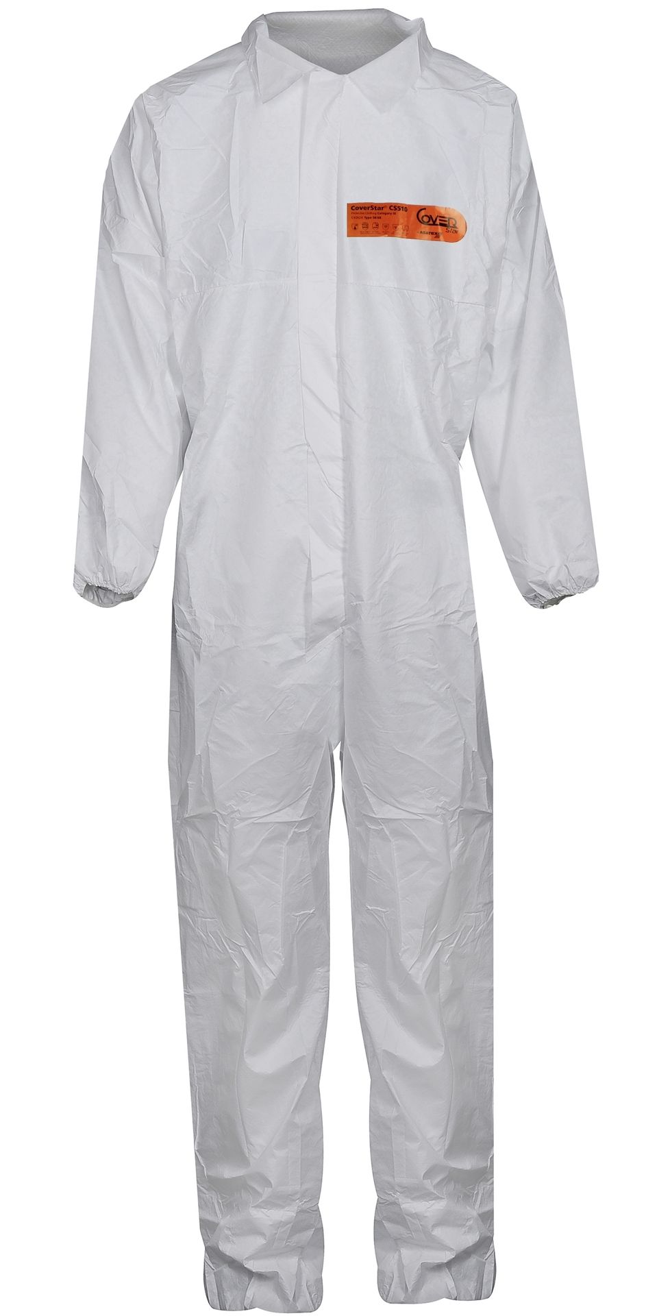 CoverStar CS510 Chemikalienschutzoverall mit Kragen Kat. III Typ 5 + 6 (5B + 6B)
