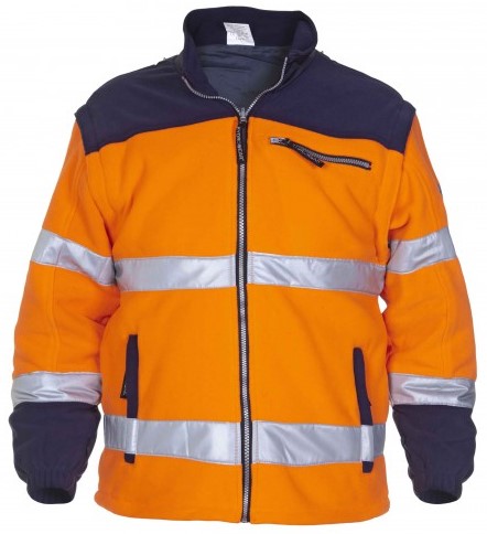 Hydrowear Feldkirchen 04026010F High visibility fleece jacket fluorescent orange