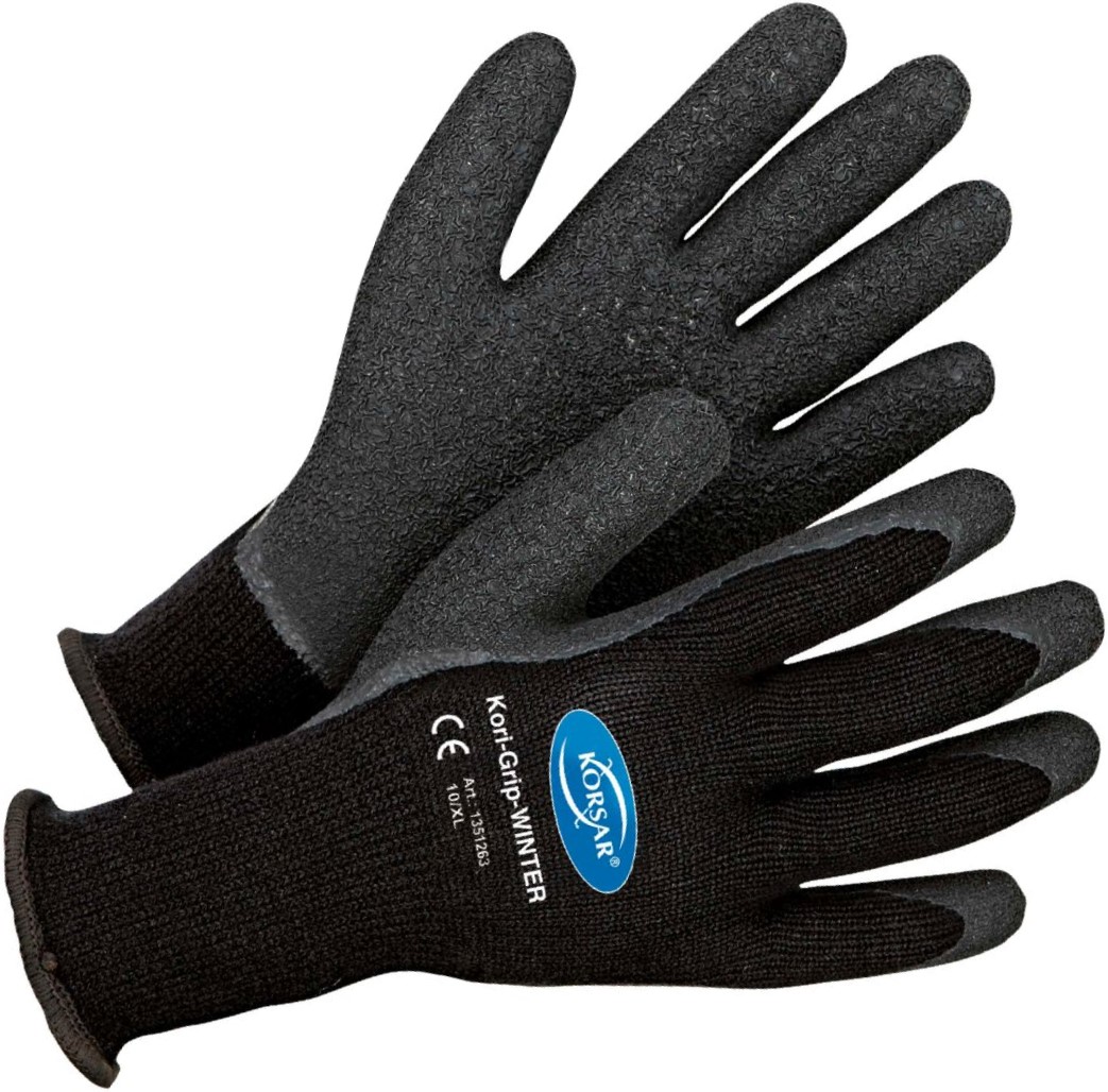 Corsair Kori-Grip Winter latex cold protection gloves black