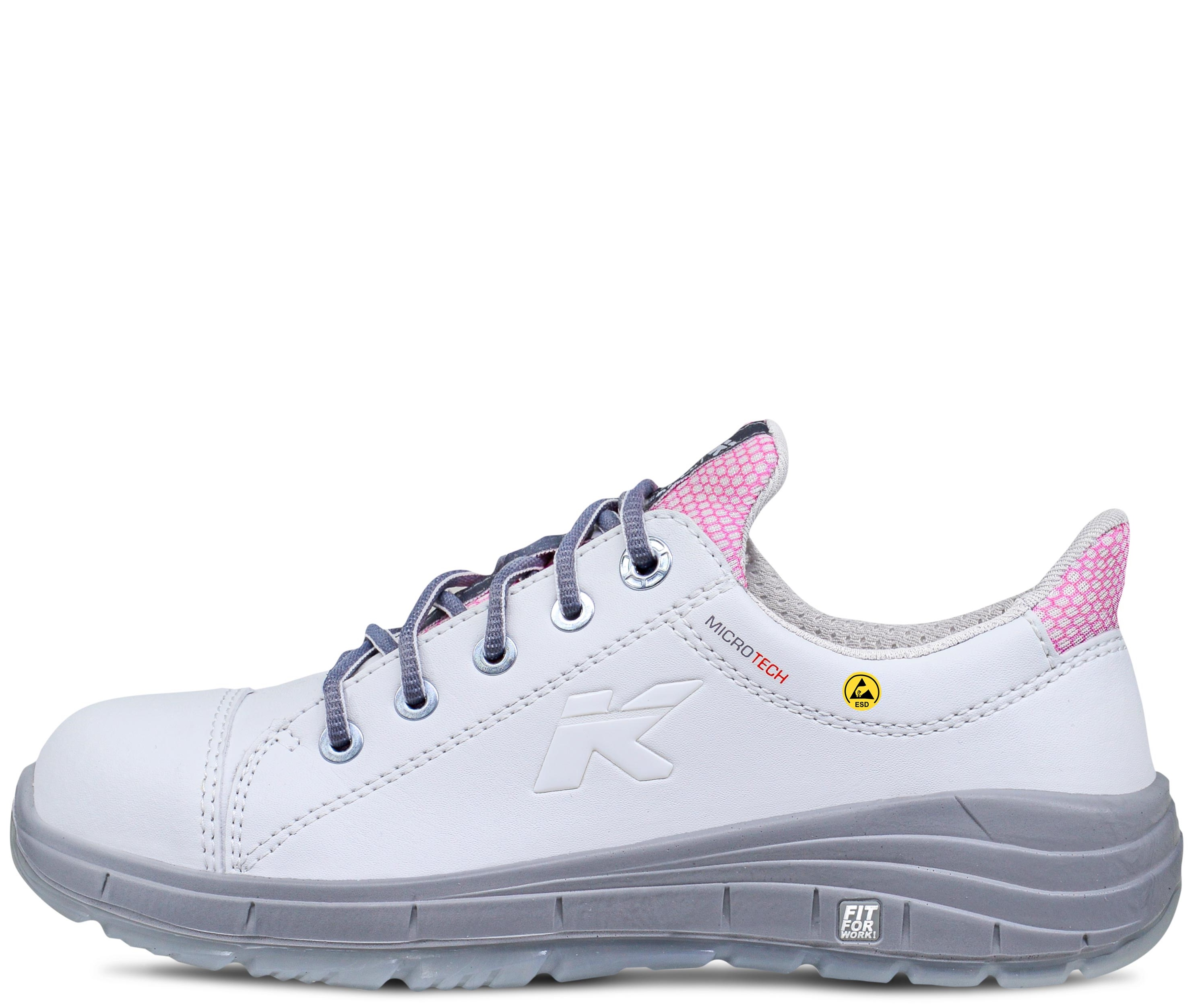 HKS K-Run White Maxi 3 M ladies low shoes S2 SRC ESD white
