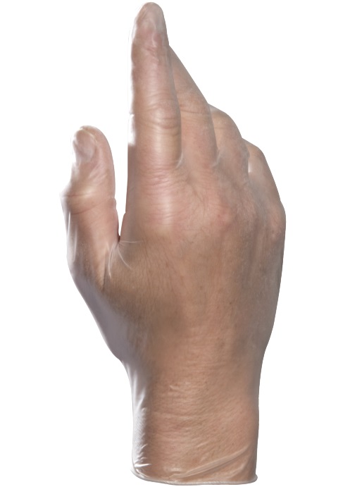 Solo_990 Mapa Solo 990 PVC-Einweg-Chemikalienschutzhandschuhe