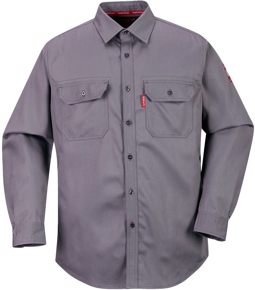 FR89GRR Portwest Bizflame FR89 88/12 flame retardant work shirt