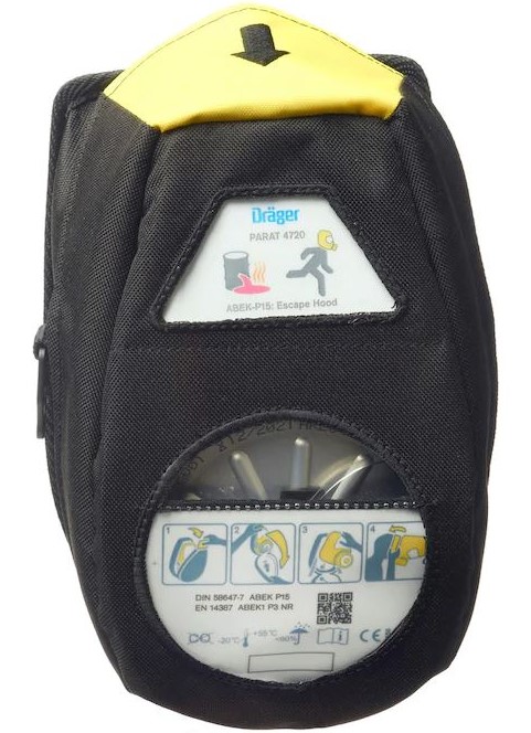 Dräger PARAT 4720 Industriefluchthaube Soft Pack 3721333