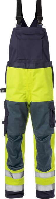 b436ea07766d769d1be14b7b68fd757d Fristads 125943 Flame High Vis Dungarees 1585 FLAM