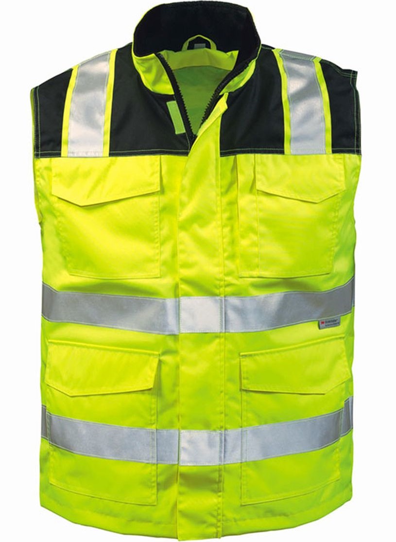 elysee 23518 GREGOR warning vest bright yellow-black