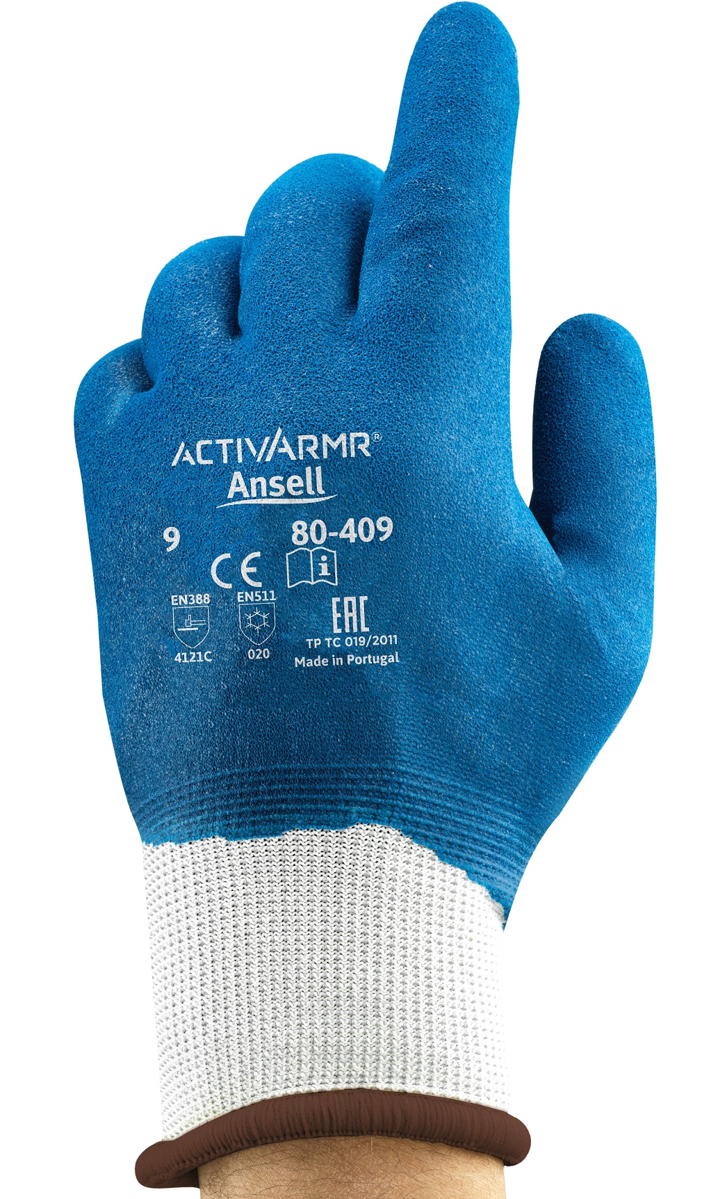 80-409S4dZx1etNBq3d Ansell ActivArmr 80-409 PU Nitrile Cut Protection Gloves Level C