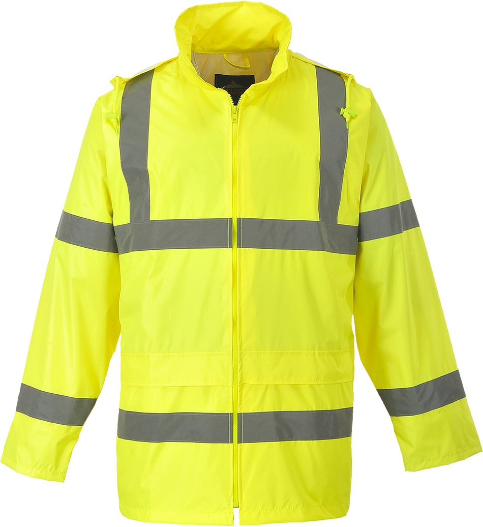 H440YER Portwest H440 Warning Rain Jacket