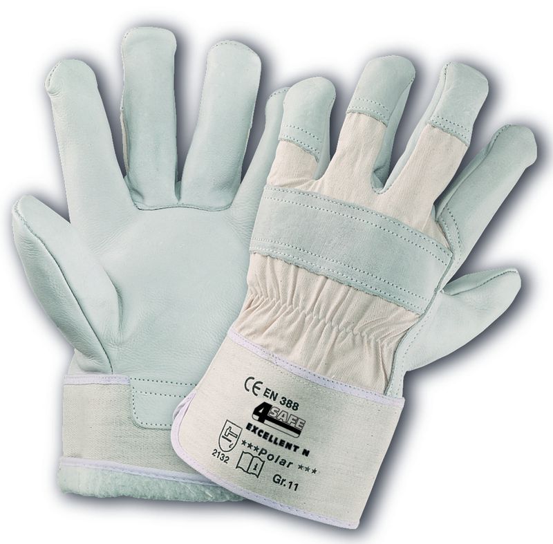 htmw 4Safe HTMW cow grain leather gloves natural