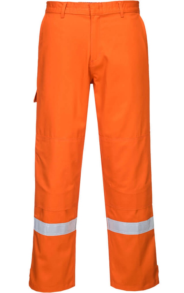 FR26ORR Portwest Bizflame Plus FR26 Multinorm waistband trousers