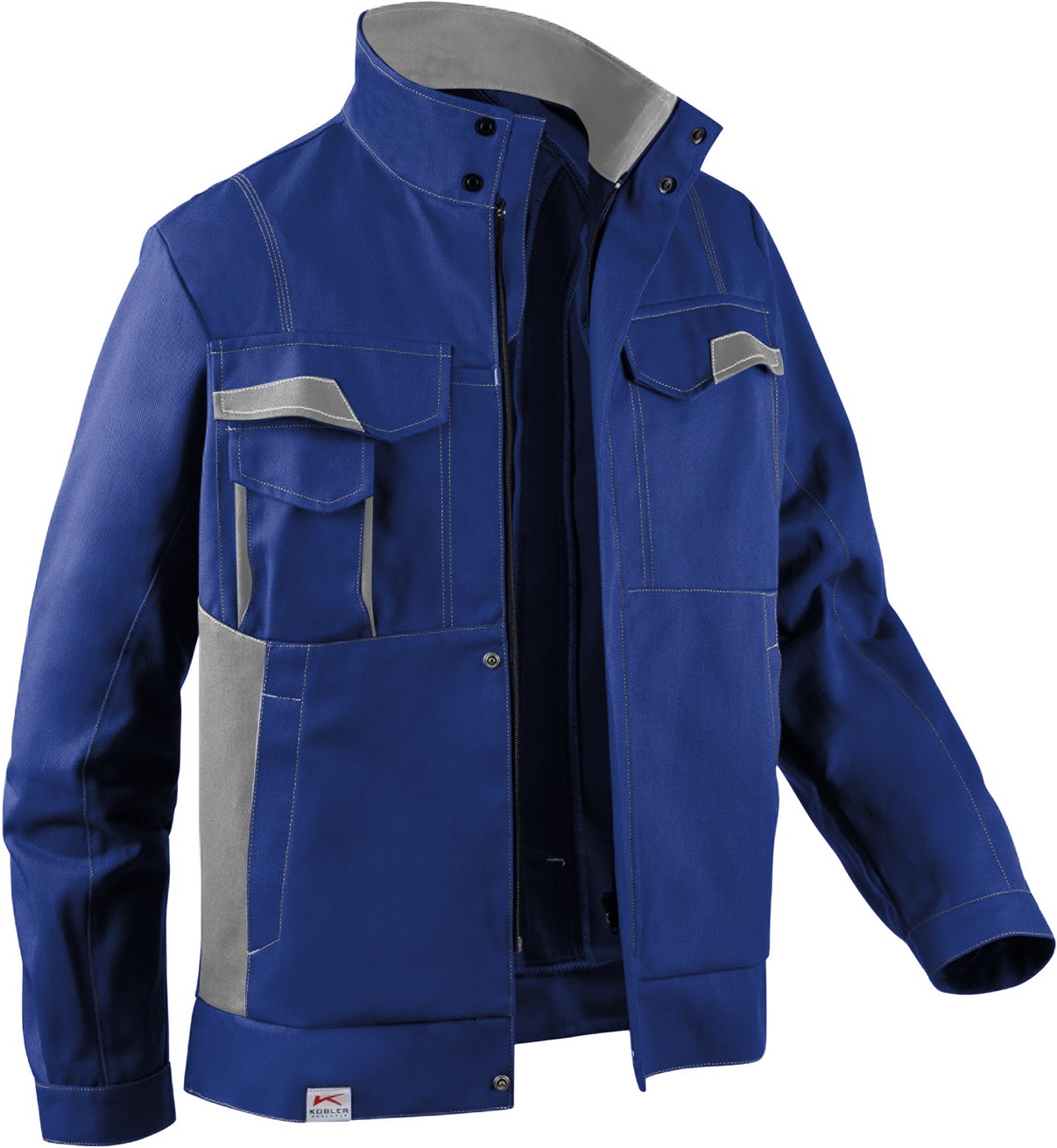 KUE-1345-3411-4695-25 - kornblau-mittelgrau KUE-1345-3411-4695-25 - kornblau-mittelgrau