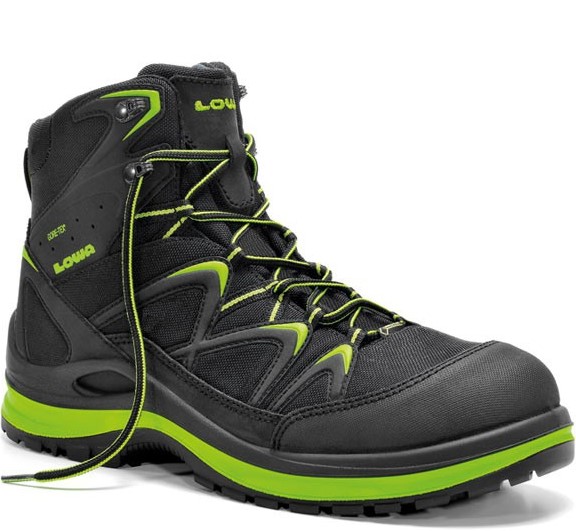 Lowa Innox Work GTX Lime Mid lace-up boot S3 SRC