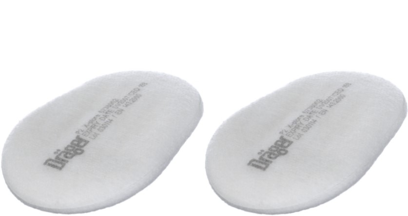 dr-ger_6738002 Dräger X-plore Bayonet Particle Filter Pad P2 R 6738002