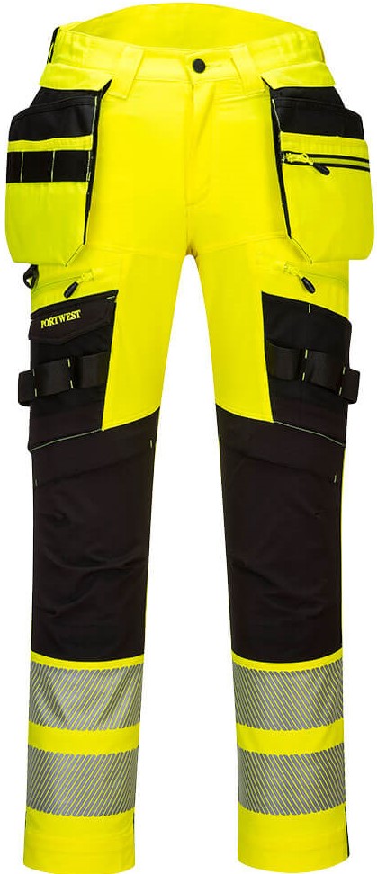 Portwest DX442 DX4 Warnschutzhose mit abnehmbaren Holstertaschen