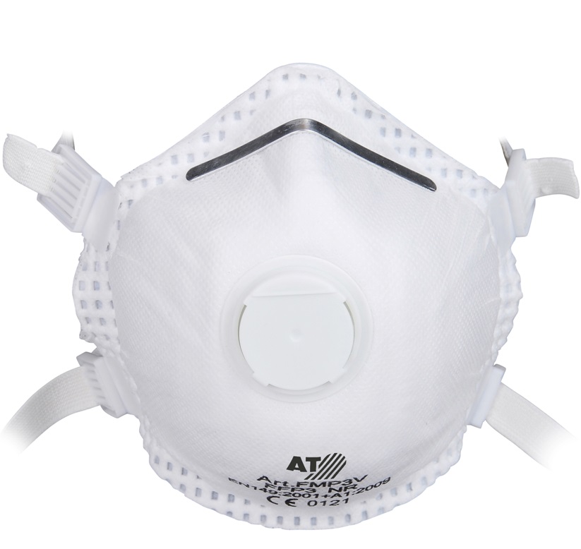 Asatex P3V fine dust mask FFP3 NR white