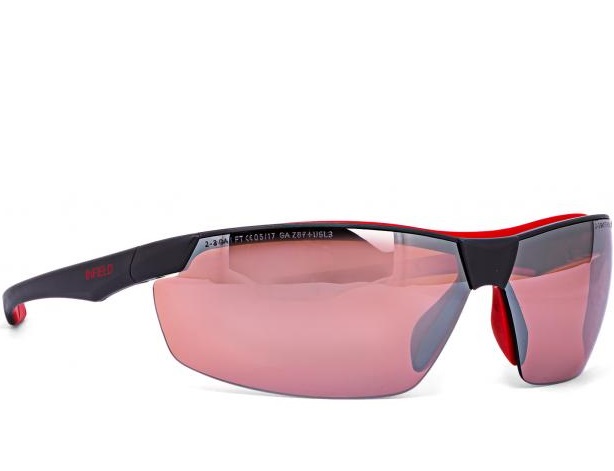 9021155-6 Infield Flexor Plus Outdoor 9026886AF temple glasses red-brown mirrored