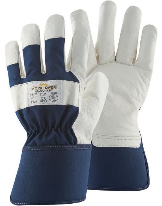 Work Power Blue Stone Goatskin Protective Gloves
