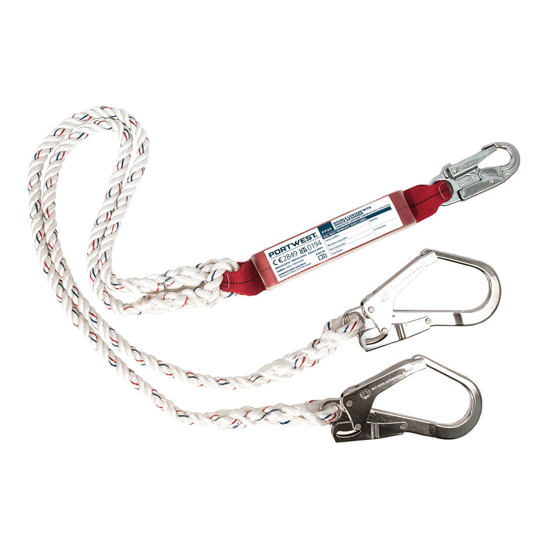 Portwest FP25 - Double lanyard with BFD