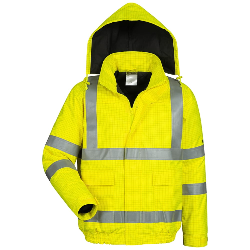Safestyle 23480 HERIBERT Multinorm Pilotjacke leuchtgelb