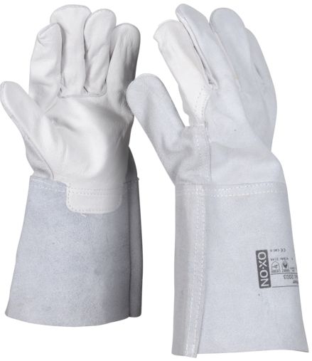OX-ON Worker Basic 2003 Firefoxx Schweißerhandschuhe aus Rindspaltleder