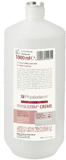 2720345140 Greven skin care cream Physioderm 1 liter round bottle